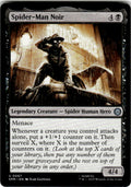 Spider-Man Noir Marvel's Spider-Man 67 U Magic: The Gathering Near Mint