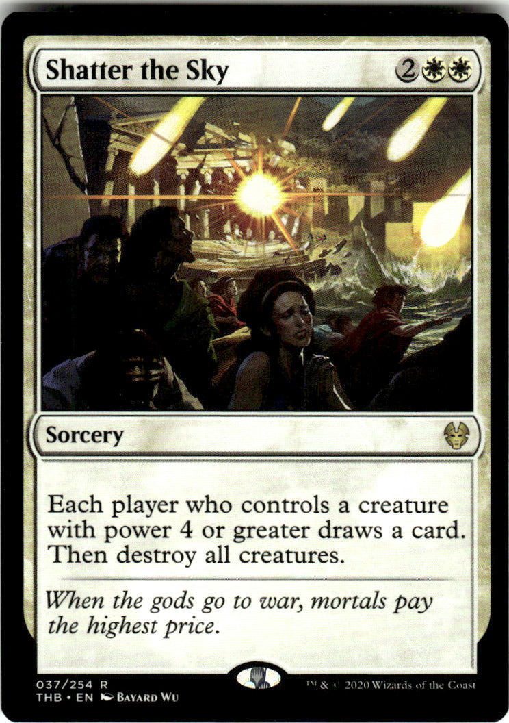 Shatter the Sky Theros Beyond Death 37 R Magic: The Gathering Near Mint