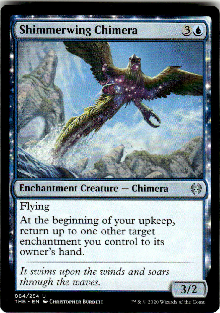 Shimmerwing Chimera Theros Beyond Death 64 U Magic: The Gathering Near Mint
