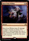 Burn from Within Shadows over Innistrad 148 R Magic: The Gathering Near Mint