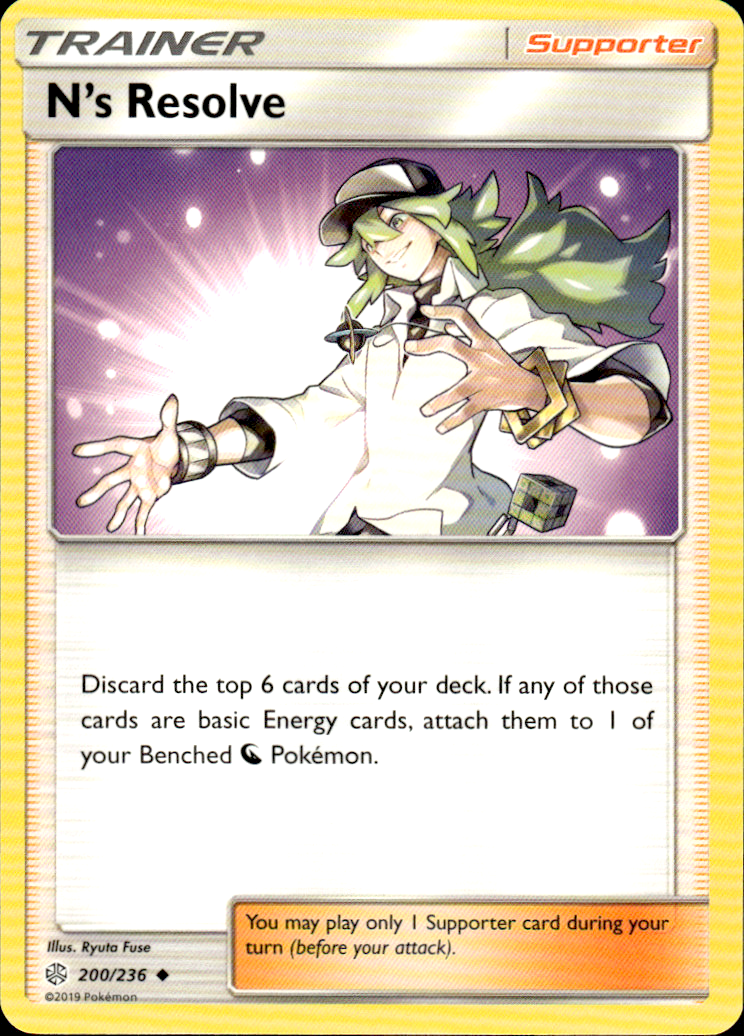 N's Resolve SM - Cosmic Eclipse 200/236 Uncommon Pokémon — English Near Mint