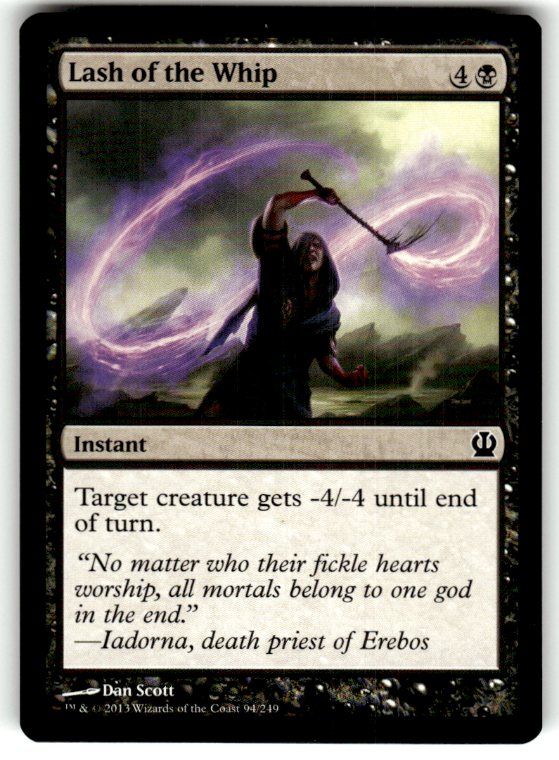 Lash of the Whip Theros 94 C Magic: The Gathering Near Mint