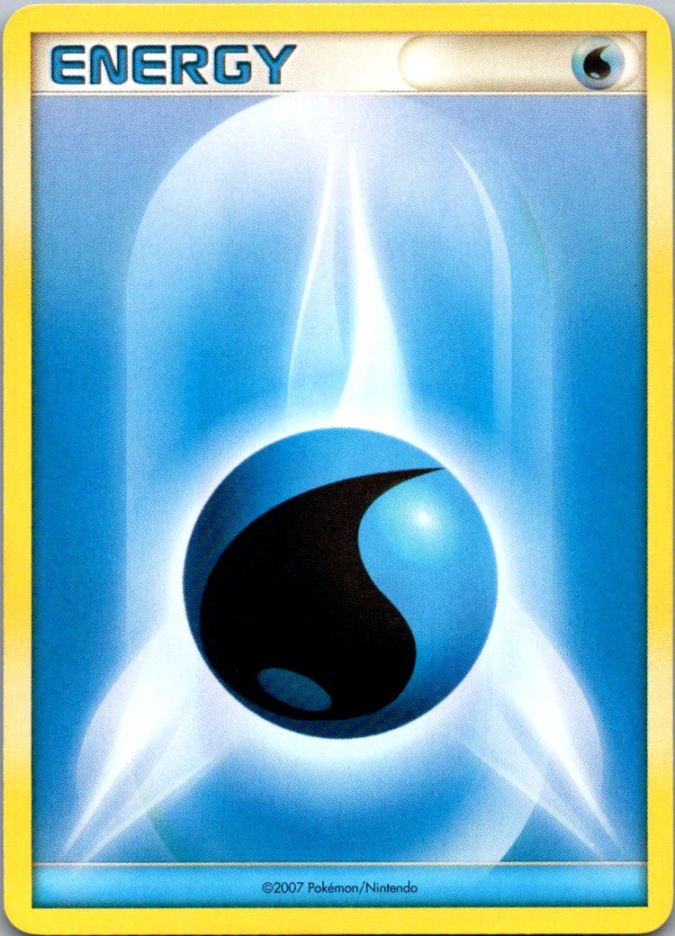 Water Energy (2007 Unnumbered D/P Style Non-Holo) League & Championship Cards HP