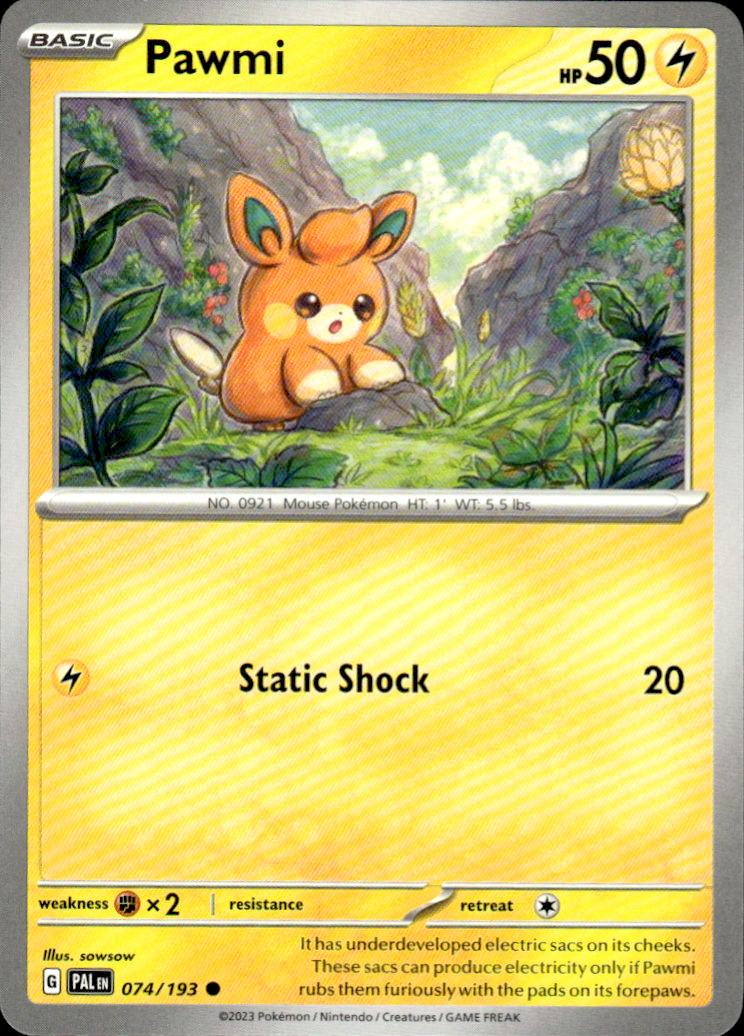 Pawmi (Cosmos Foil) Miscellaneous Cards & Products 074/193 Promo Holo Near Mint