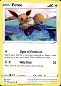Eevee Shining Fates 052/072 Common Pokémon — English Near Mint