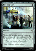 Hot Dog Cart Marvel's Spider-Man 164 C Foil Magic: The Gathering Near Mint