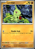 Larvitar Paldea Evolved 110/193 Common Pokémon — English Near Mint
