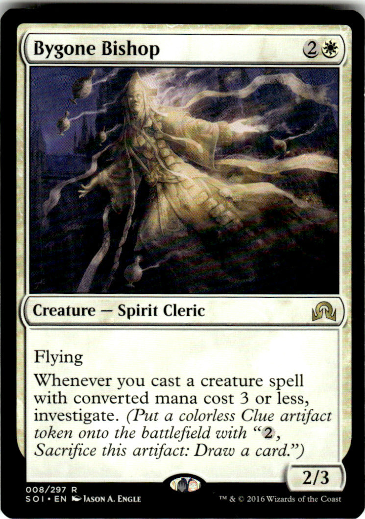 Bygone Bishop Shadows over Innistrad 8 R Magic: The Gathering Near Mint