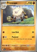 Primeape Paldea Evolved 107/193 Uncommon Pokémon — English Near Mint