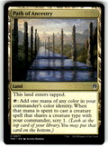 Path of Ancestry Commander: Reality Fracture 77 C Magic: The Gathering Near Mint