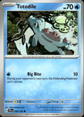 Totodile Temporal Forces 039/162 Common Pokémon — English Near Mint
