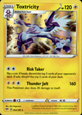 Toxtricity Darkness Ablaze 063/189 Holo Rare Holo Pokémon — English Near Mint