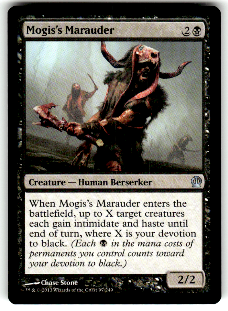 Mogis's Marauder Theros 97 U Magic: The Gathering Near Mint