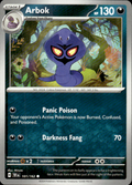 Arbok Temporal Forces 101/162 Common Pokémon — English Near Mint