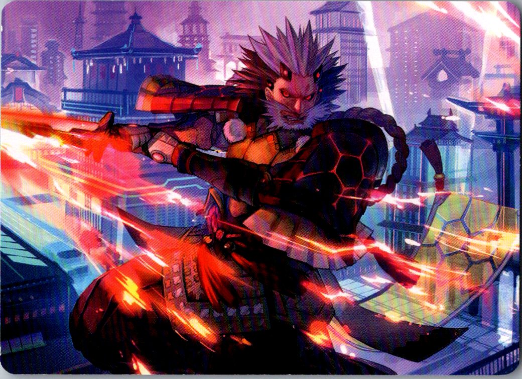 Isshin, Two Heavens as One (69/81) 69 Art Series: Kamigawa: Neon Dynasty MTG LP