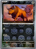 Tauros (Poke Ball Pattern) 128/165 SV2a: Pokemon Card 151 Pokemon Japanese NM