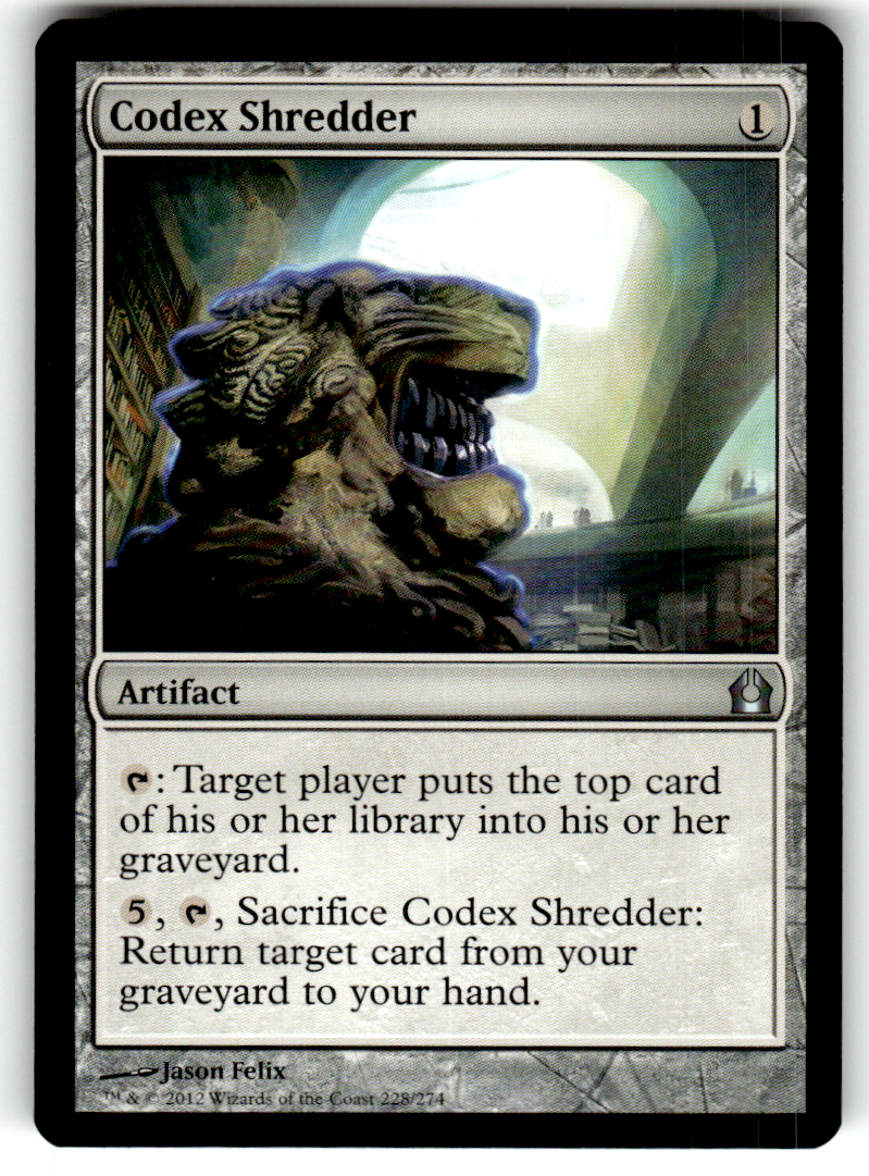 Codex Shredder Return to Ravnica 228 U Magic: The Gathering Near Mint