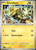 Electabuzz Temporal Forces 053/162 Common Pokémon — English Near Mint