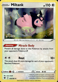 Miltank Astral Radiance 126/189 Holo Rare Holo Pokémon — English Near Mint