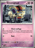 Gimmighoul Paldean Fates 044/091 Common Pokémon — English Near Mint