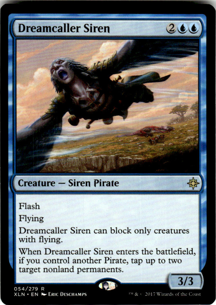 Dreamcaller Siren Ixalan 54 R Magic: The Gathering Near Mint