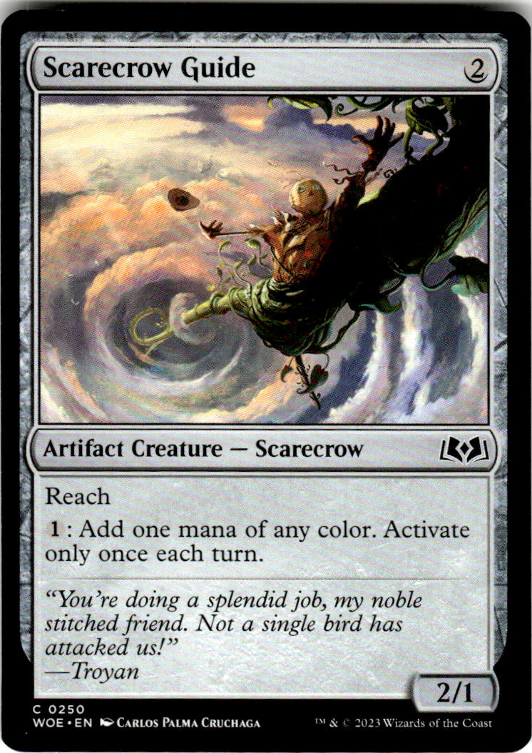Scarecrow Guide Wilds of Eldraine 250 C Magic: The Gathering Near Mint