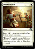 Gird for Battle Foundations Jumpstart 202 U Magic: The Gathering Near Mint