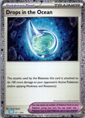 Drops in the Ocean 021/034 Holo Trading Card Game Classic Pokemon NM