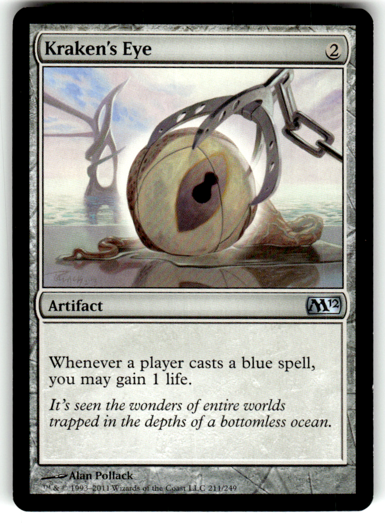 Kraken's Eye Magic 2012 (M12) 211 U Magic: The Gathering Lightly Played