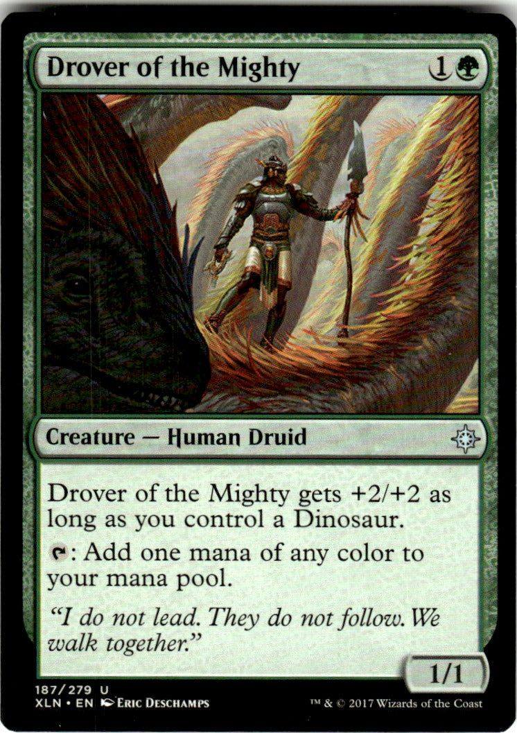 Drover of the Mighty Ixalan 187 U Magic: The Gathering Near Mint