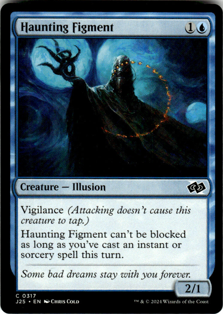 Haunting Figment Foundations Jumpstart 317 C Magic: The Gathering Near Mint