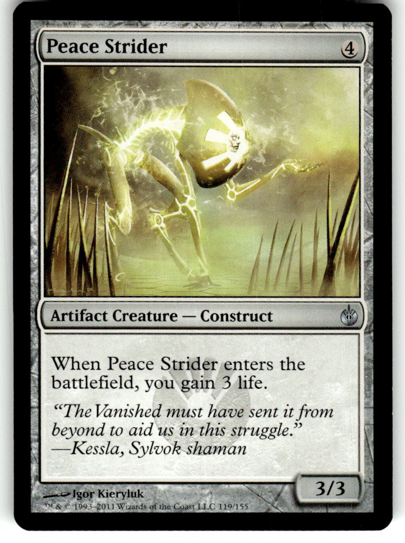 Peace Strider Mirrodin Besieged 119 U Magic: The Gathering Lightly Played