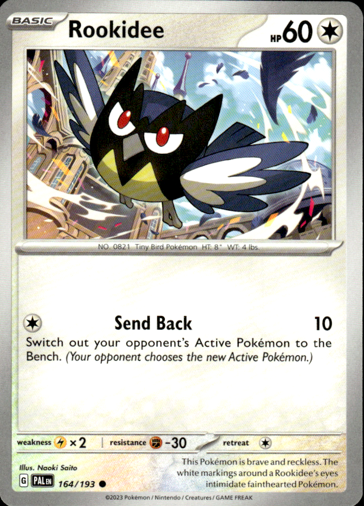 Rookidee Paldea Evolved 164/193 Common Pokémon — English Near Mint