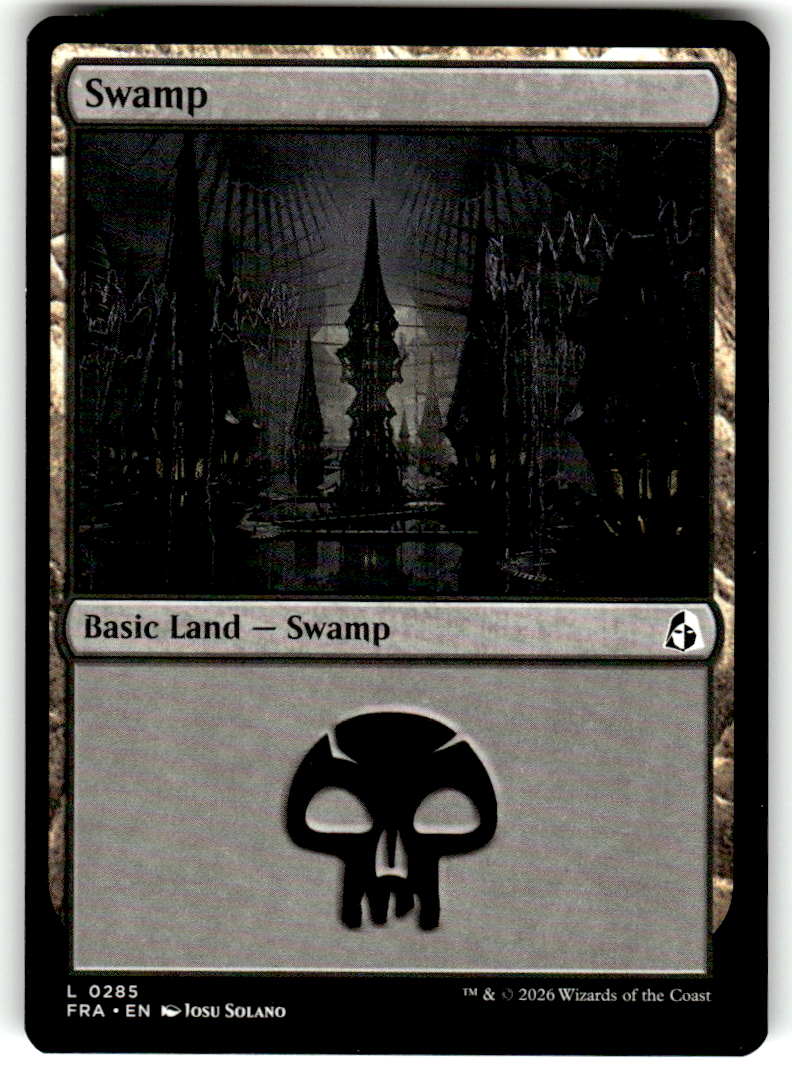 Swamp Reality Fracture 285 L Magic: The Gathering Near Mint