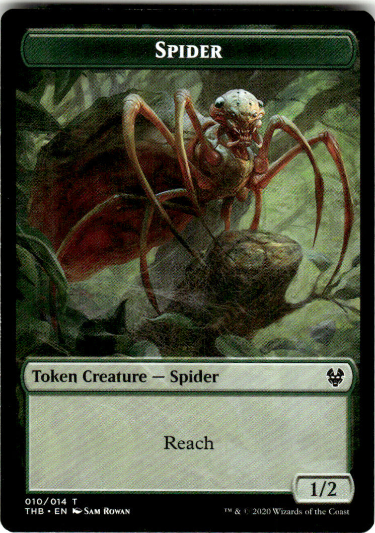 Spider Token Theros Beyond Death 10 T Magic: The Gathering Near Mint