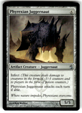 Phyrexian Juggernaut Mirrodin Besieged 121 U Magic: The Gathering Lightly Played
