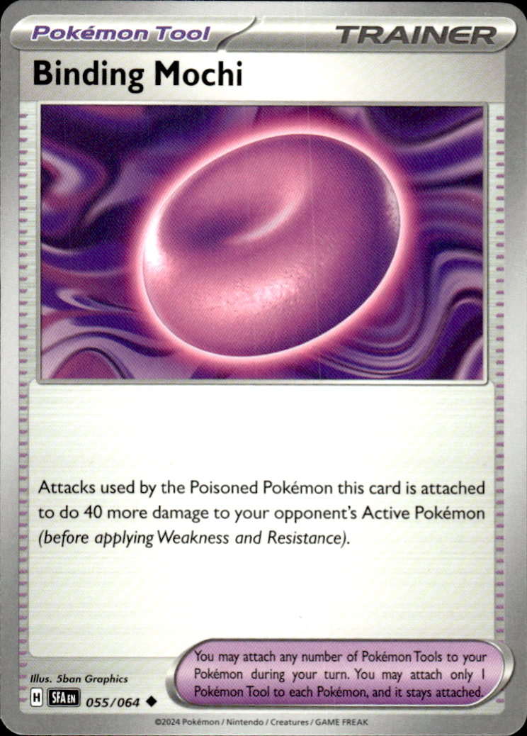 Binding Mochi Shrouded Fable 055/064 Uncommon Pokémon — English Near Mint