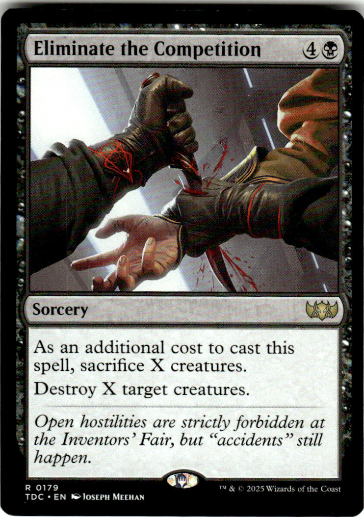 Eliminate the Competition Commander: Tarkir: Dragonstorm 179 R Near Mint