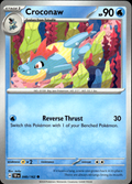 Croconaw Temporal Forces 040/162 Common Pokémon — English Near Mint