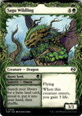 Sagu Wildling (Showcase) Tarkir: Dragonstorm 306 C Magic: The Gathering