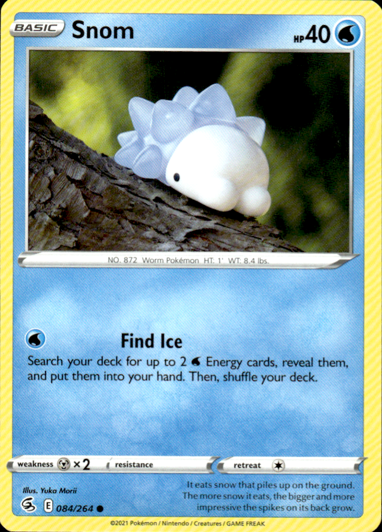 Snom Fusion Strike 084/264 Common Pokémon — English Near Mint