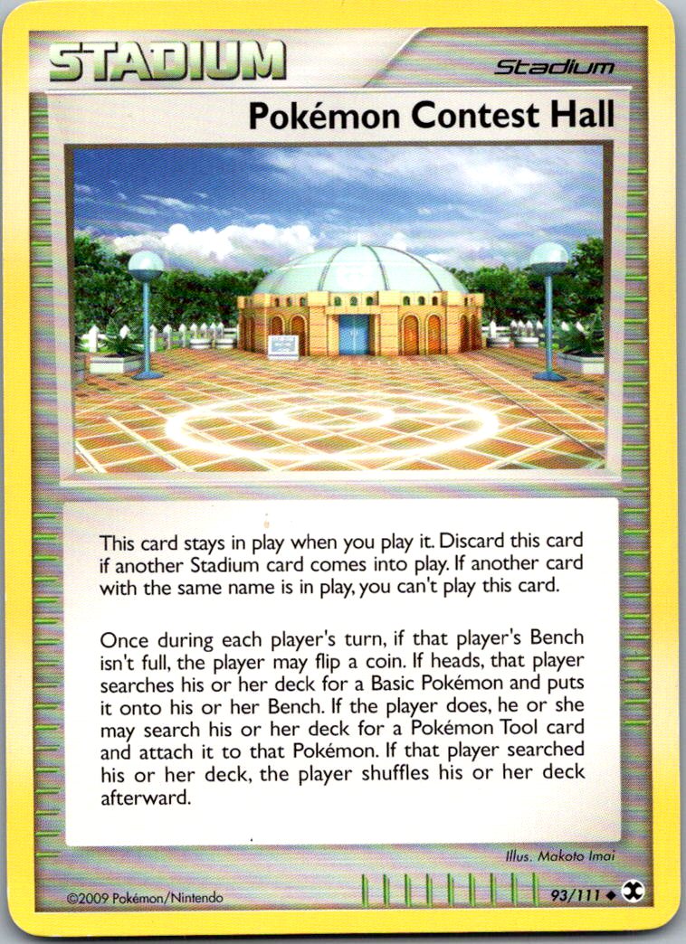 Pokemon Contest Hall 93/111 Uncommon Rising Rivals Pokemon Heavily Played