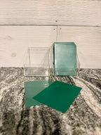 Deck Box with 100 Green Back Card Sleeves