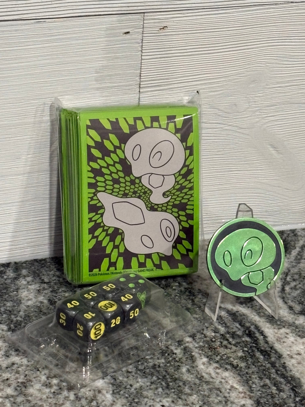 Pokémon TCG: Perfect Order Card Sleeves, Coin, & Dice Playset