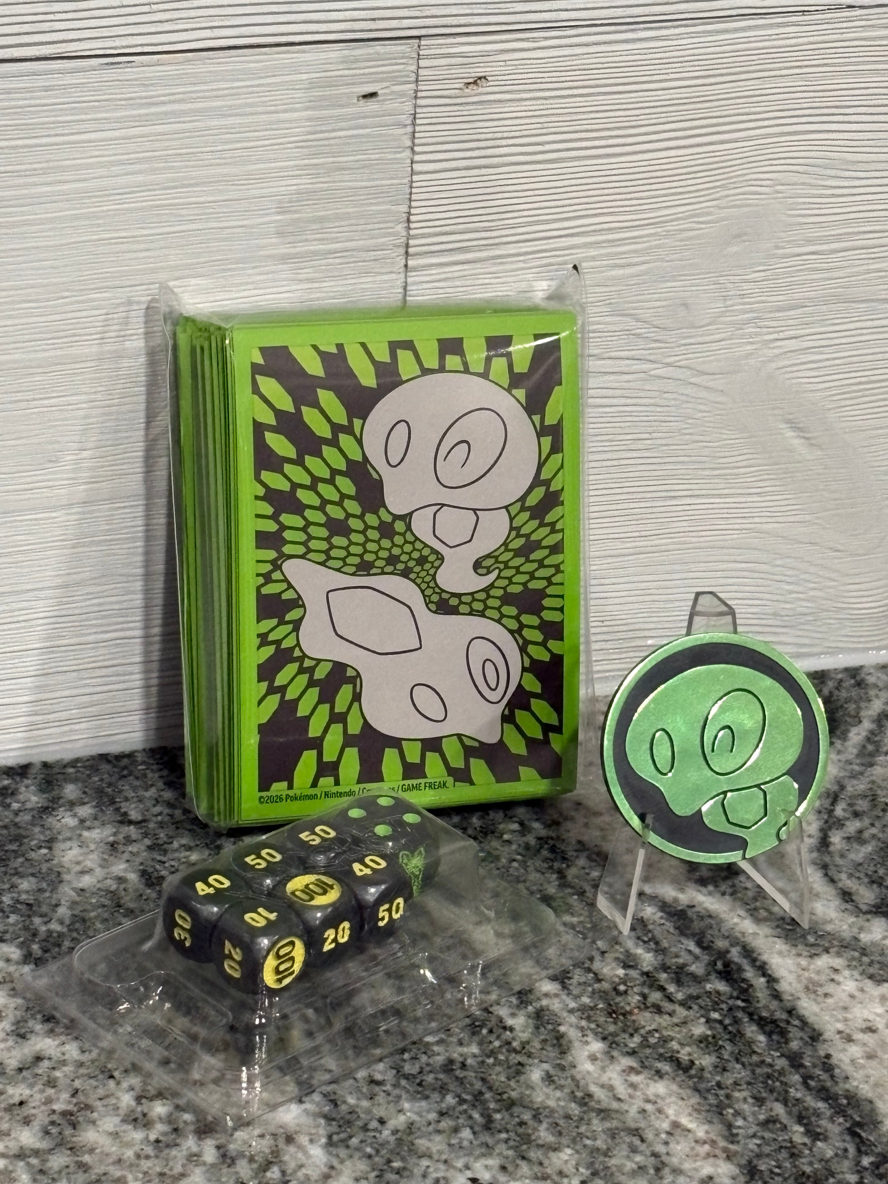 Pokémon TCG: Perfect Order Card Sleeves, Coin, & Dice Playset