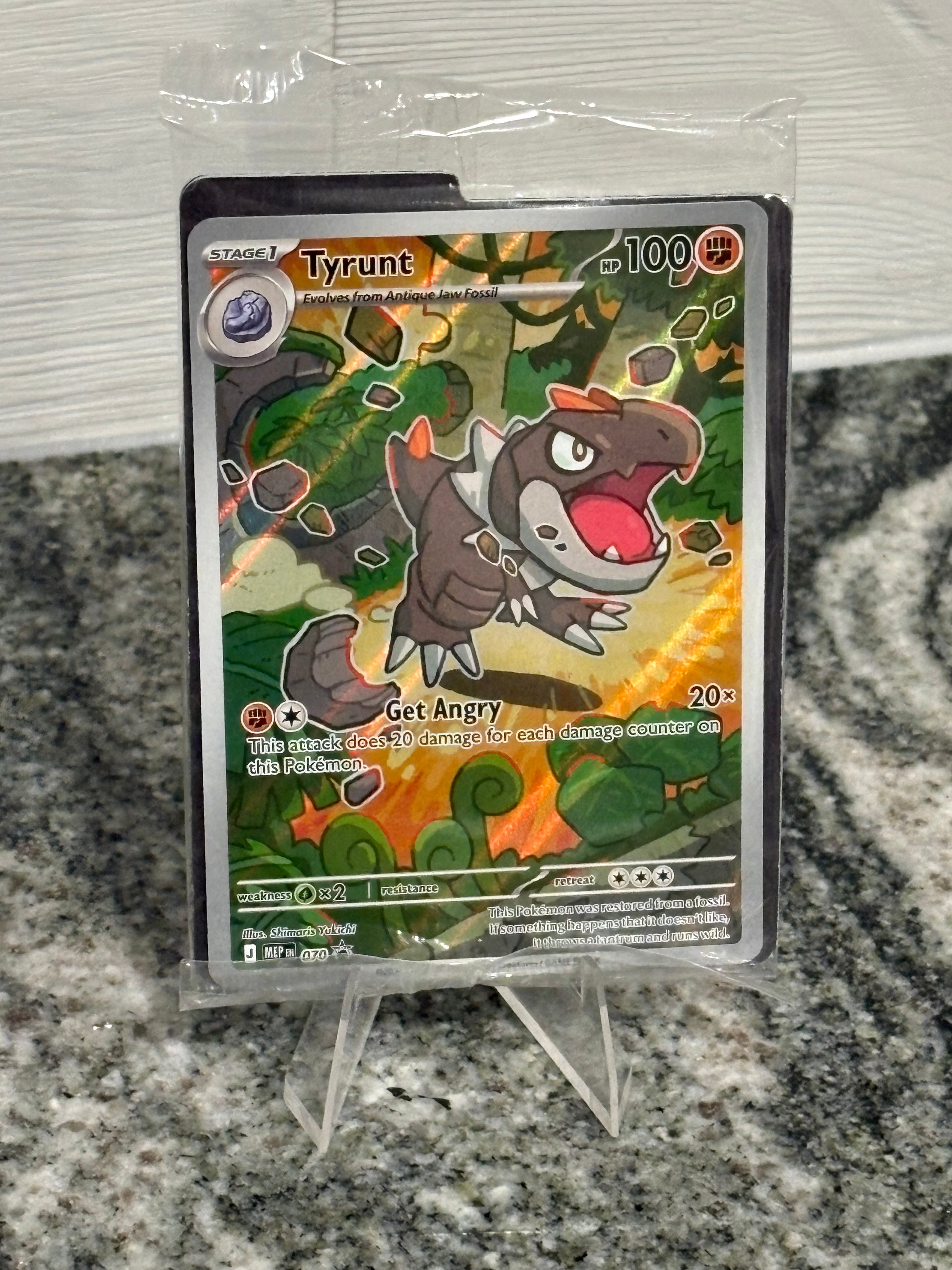 Tyrunt 070 Illustration Rare Perfect Order Elite Trainer Box Promo NM SEALED