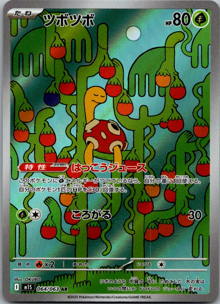 Shuckle 064/063 Art Rare Mega Symphonia Pokemon Japanese Near Mint