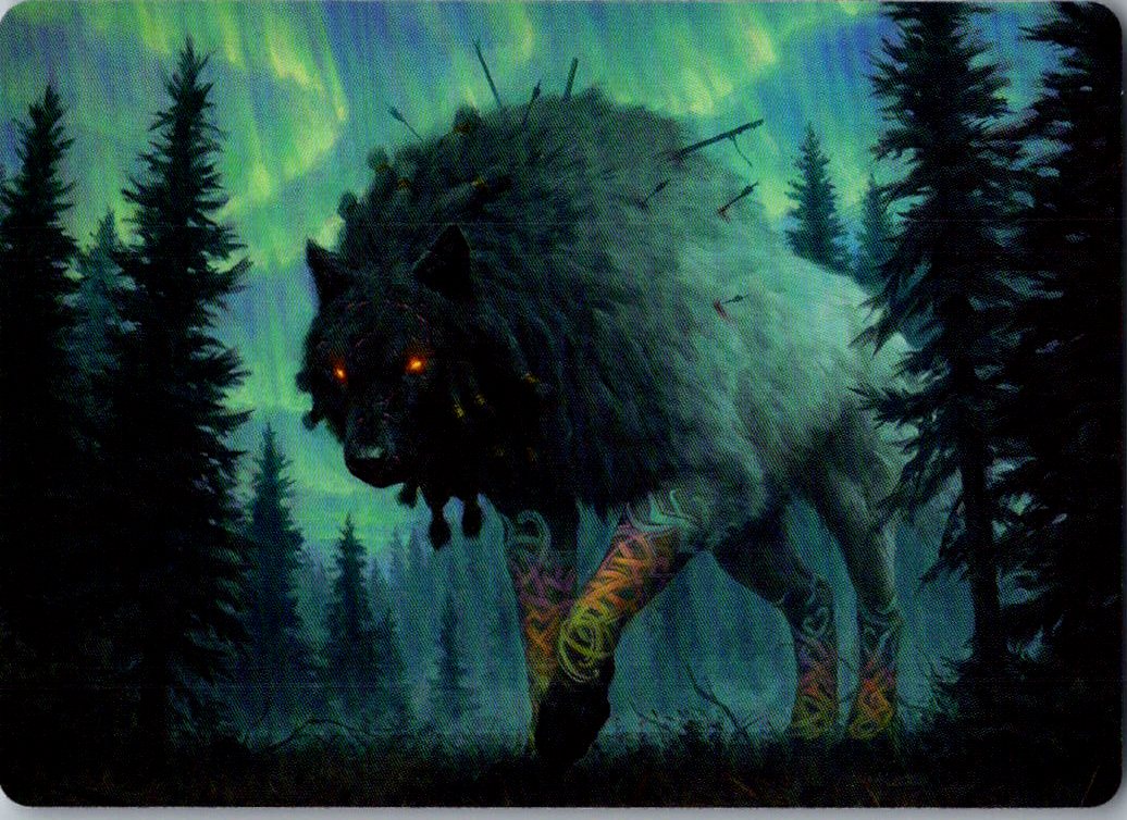 Sarulf, Realm Eater Art Card 65 Art Series: Kaldheim Magic: The Gathering NM