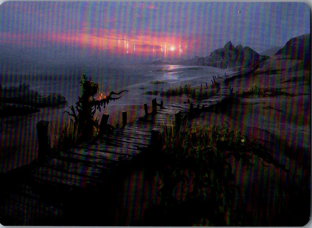 Deserted Beach Art Card 71 Art Series: Innistrad: Midnight Hunt MTG NM