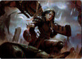 Sawblade Slinger Art Card 54 Art Series: Innistrad: Crimson Vow MTG NM